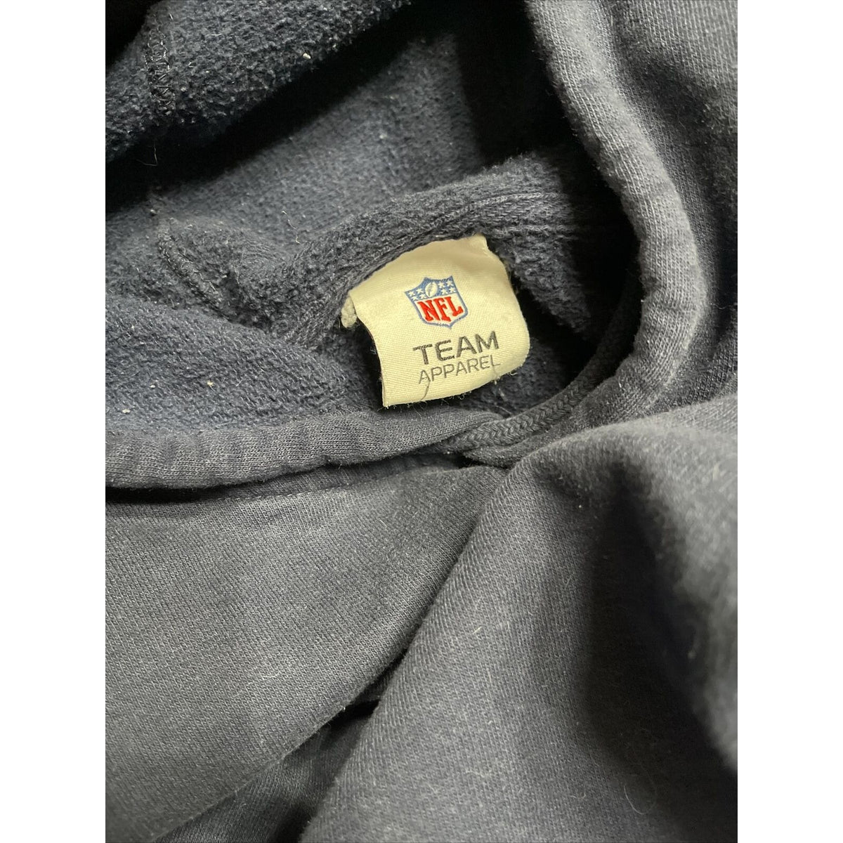 Men's Denver Broncos Pullover hoodie NFL Apparel fits like a loose medium