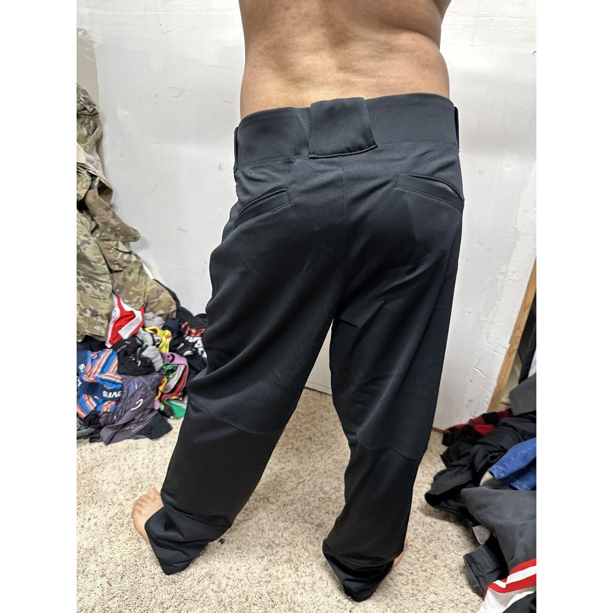 Men’s Black Team Nike Large Baseball Pants Engineered