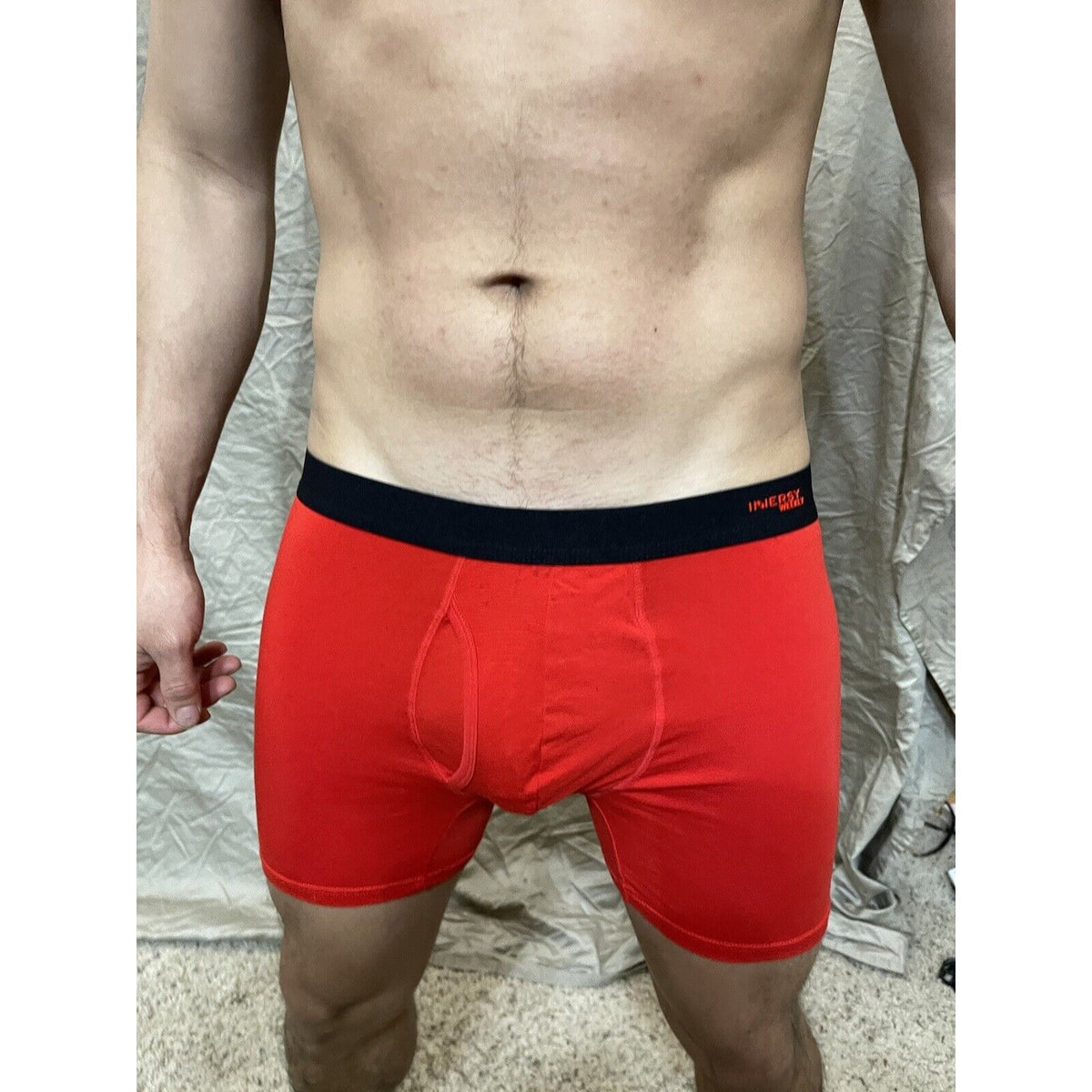 men's red medium inersy weekly boxer briefs new unworn
