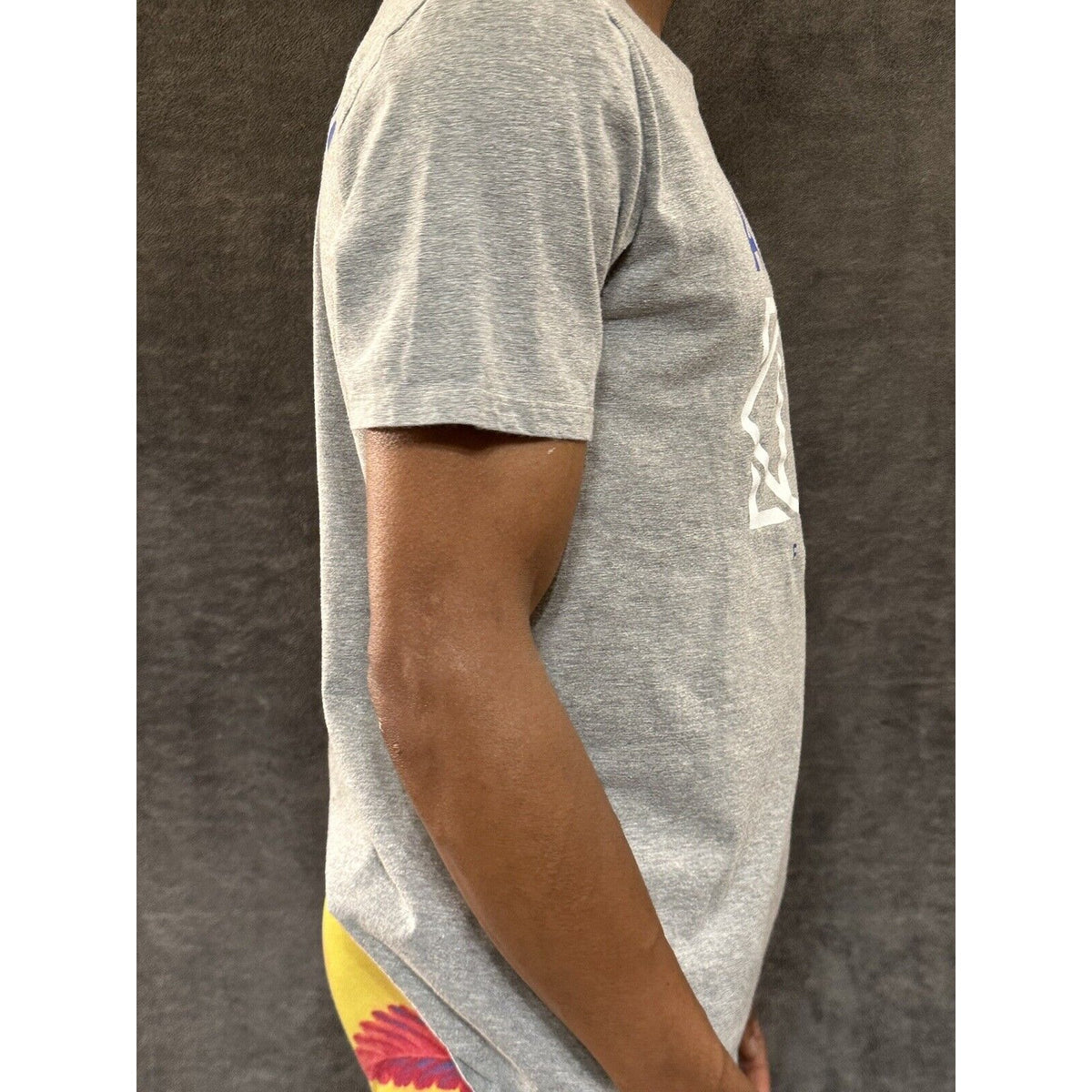 Men’s Gray The Nike Tee Medium Athletic Cut Air Force Football Falcons USAFA