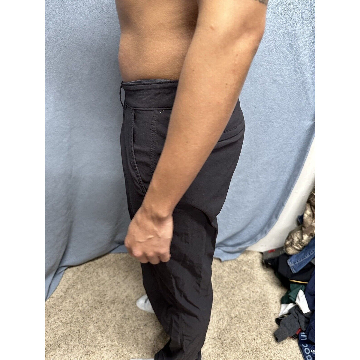 Men’s Union Bay 38x34 Black Nylon And Spandex Pants