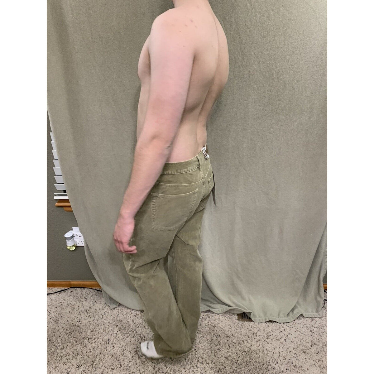 Old Navy Boot-cut Jeans 32x32 Khaki Corduroy