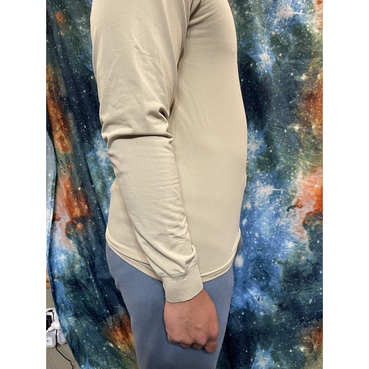 Men’s Army XGO Acclimate Dry Medium sand/tan long sleeve thermal
