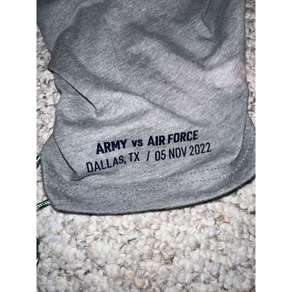 Men’s Gray Next Level XXL Charlie Mike Air Force Tshirt