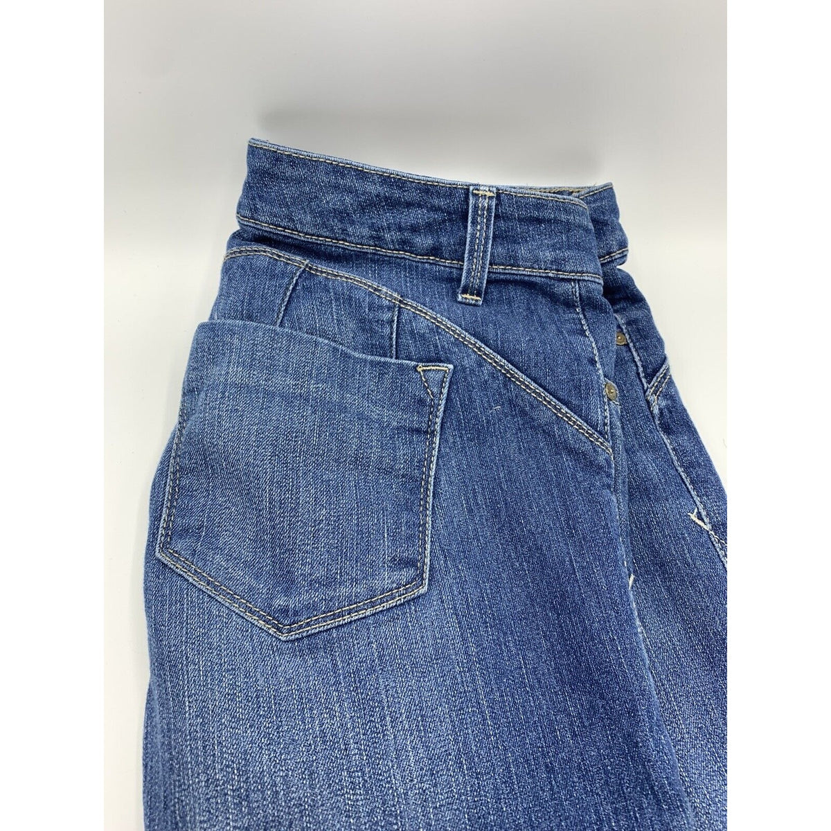 Womens Nine West Dark Denim Bootcut Jeans Size 12/30 Average