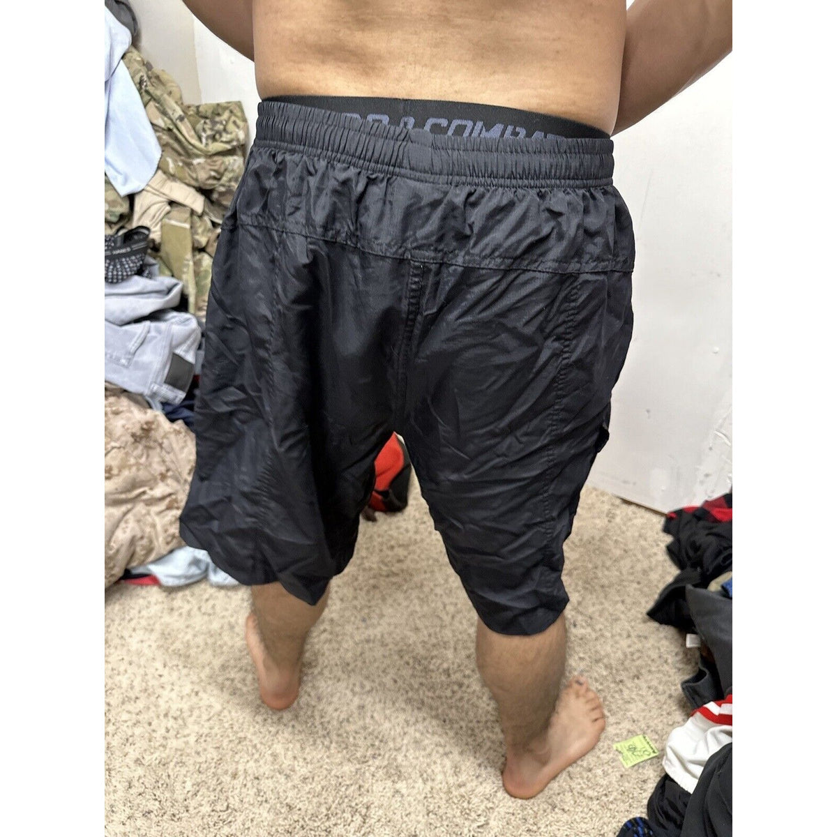 Men’s Black Ezrun XL Padded Bike Cycle Shorts