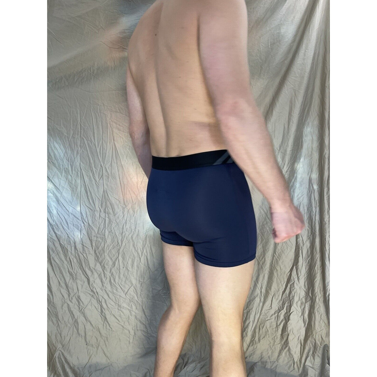 men's Dark Blue  volcom XL athletic compression boxer briefs