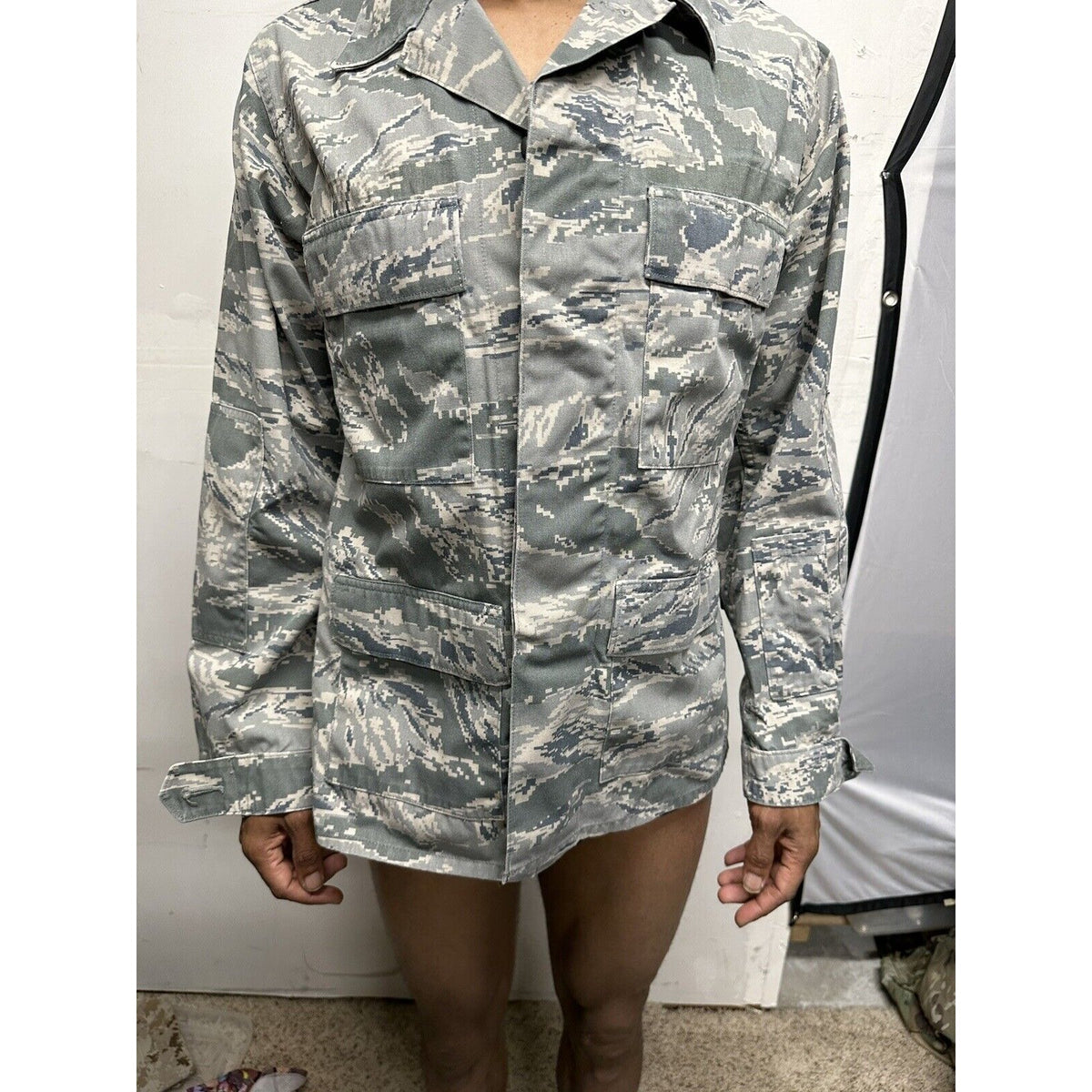 Men’s Civil Air Patrol USAF Airman Battle Uniform 38R Top Coat Blouse