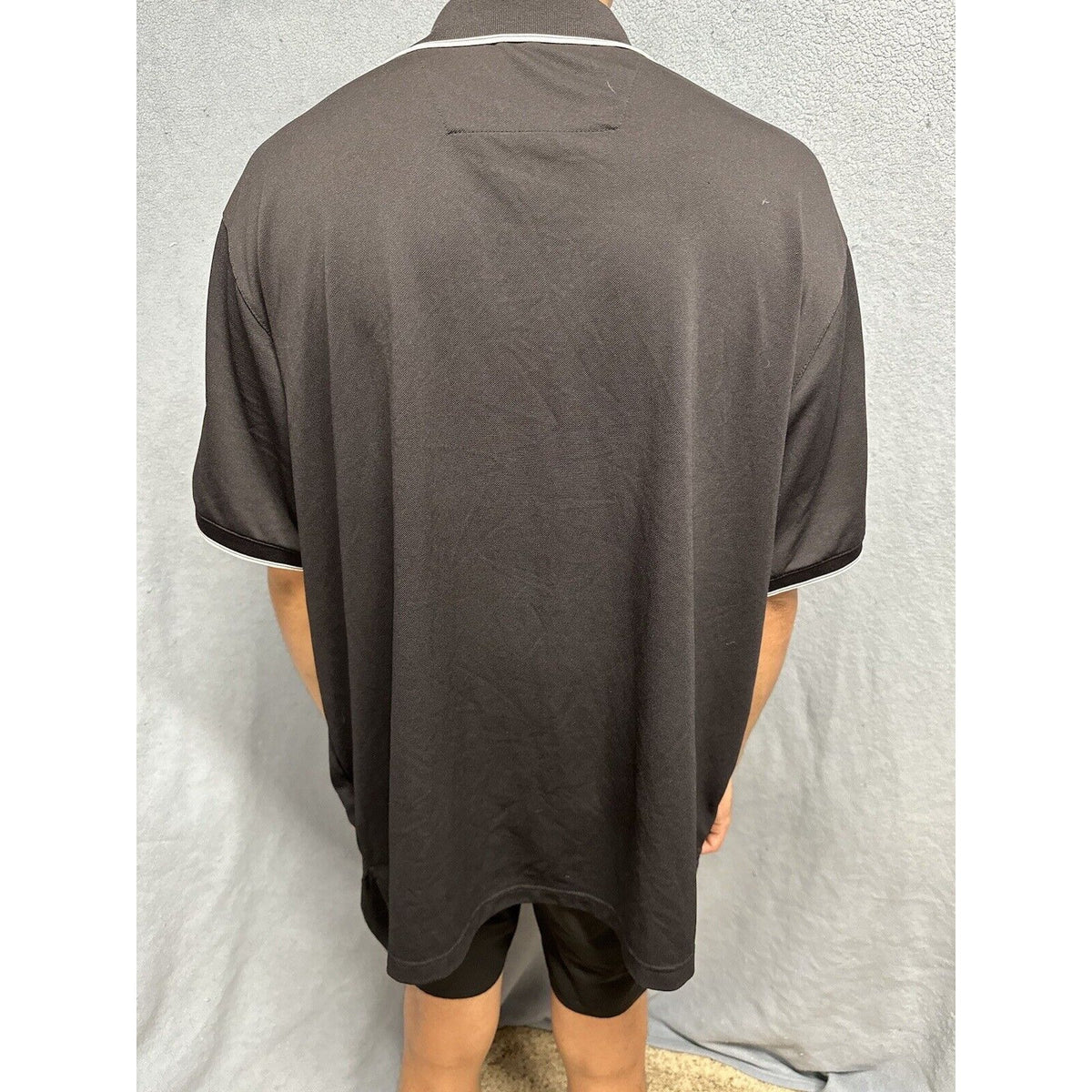 Men’s Black Antigua XXL San Francisco Giants Baseball Polo Shirt