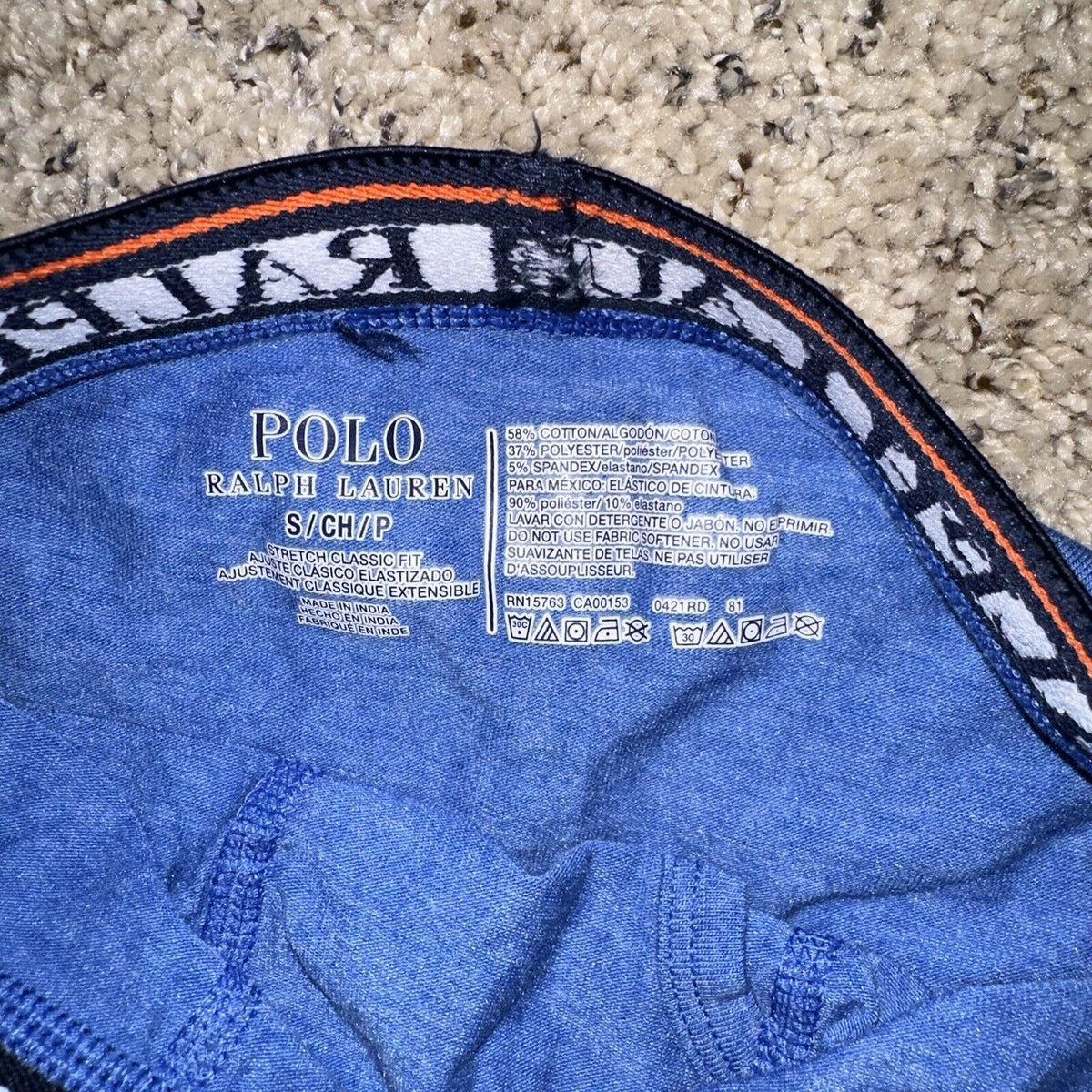 Men’s Small - Very Small - Polo Ralph Lauren Boxer Briefs  ~25” Waist