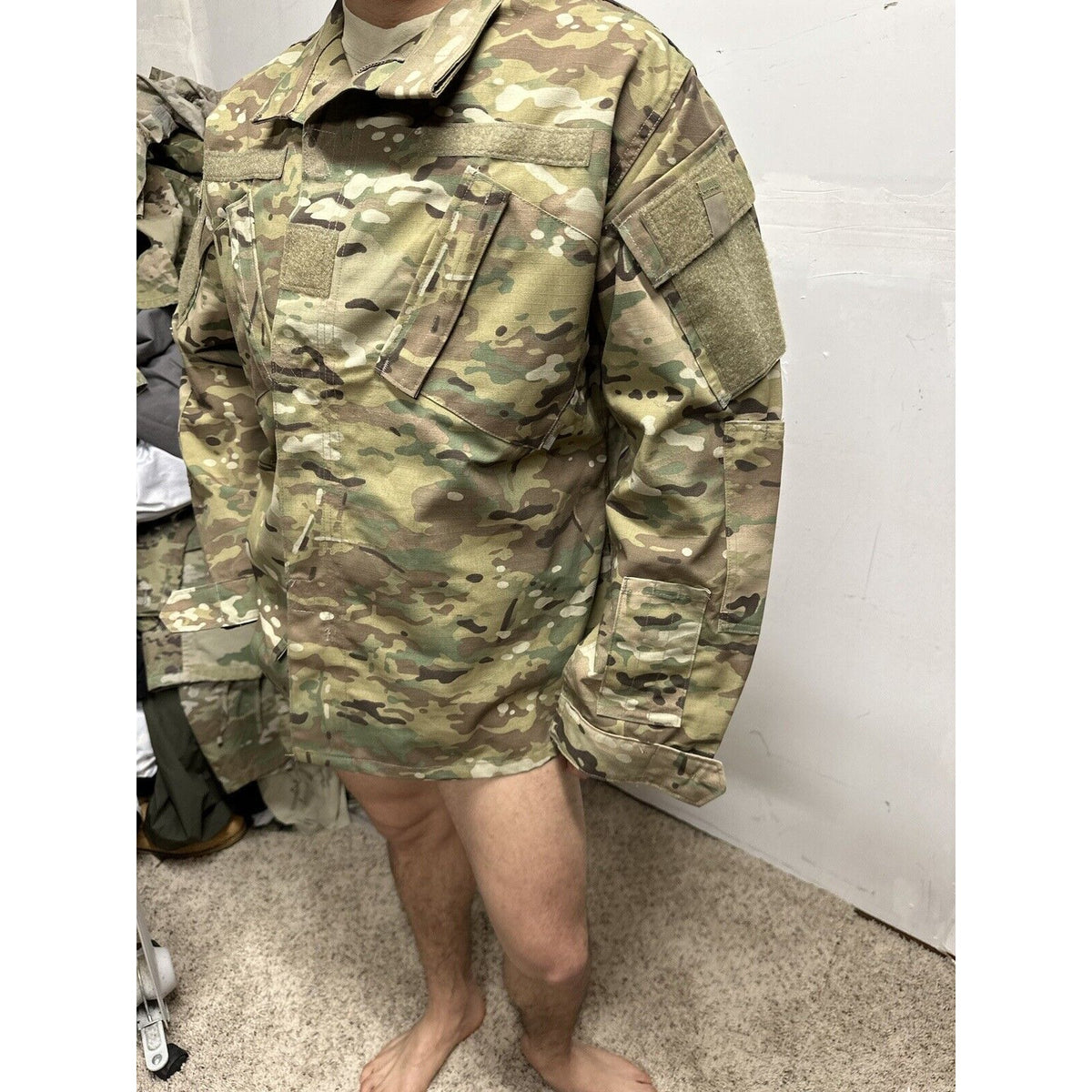 Men’s Army USAF USSF Multicam OCP Propper Large Regular Blouse Top Uniform
