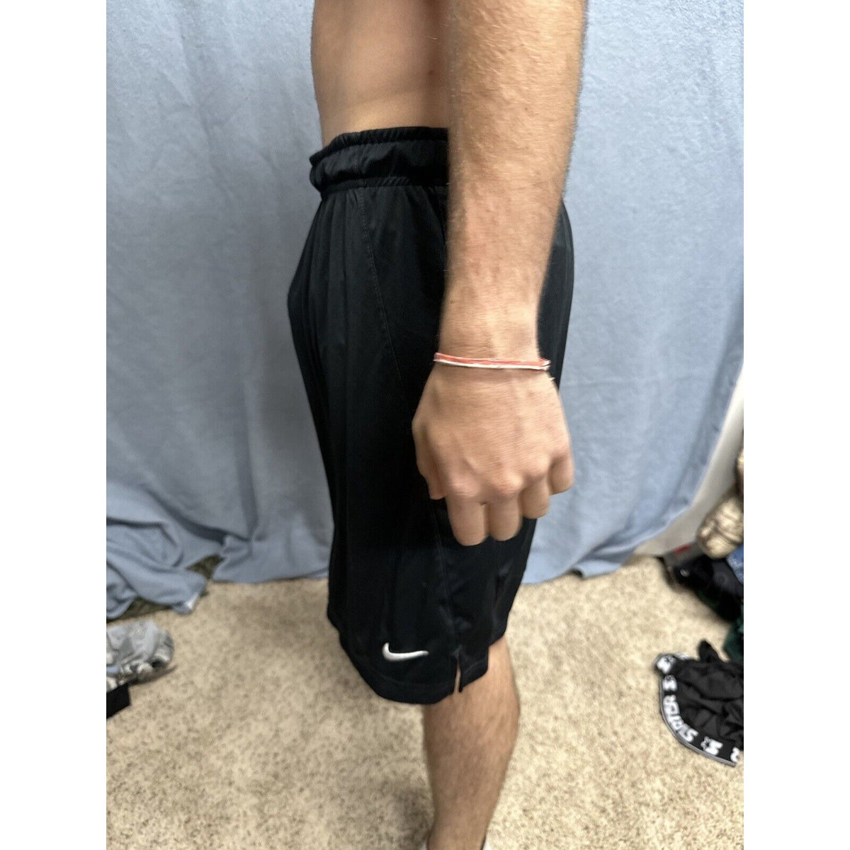 Men’s Nike Black XL Usafa Air Force Academy Football Shorts No Pockets