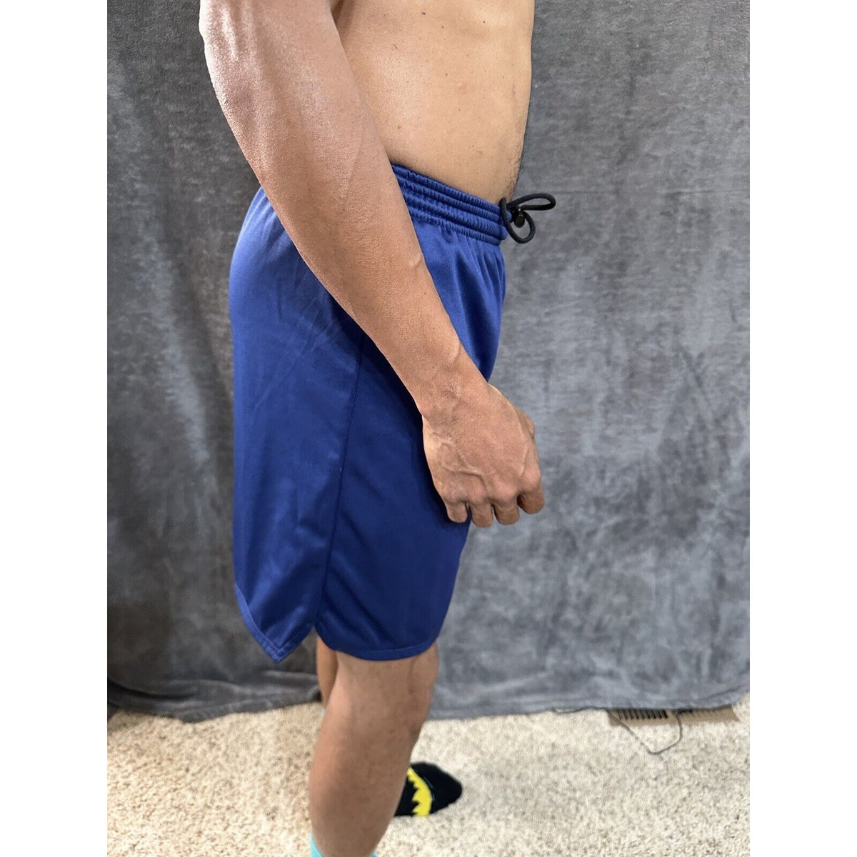 Men’s Cadet Air  Force Academy PT Blue Workout Athletic Shorts Small