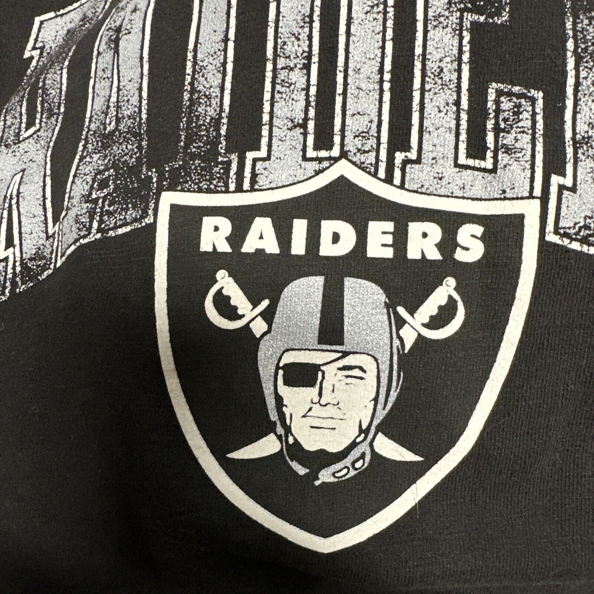 Men’s Black NFL Proline XL Fanatics Pullover Hoodie Raiders Football