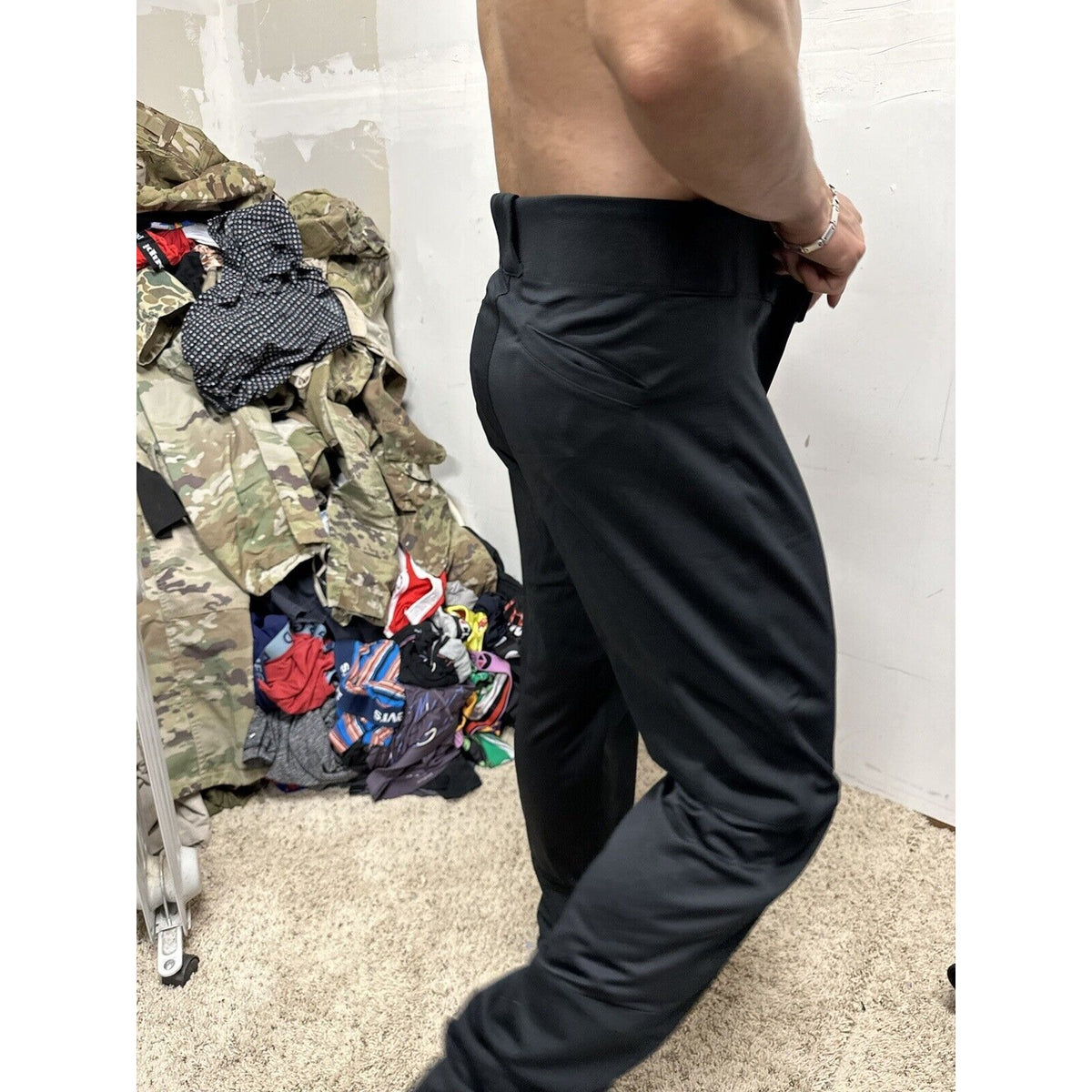 Men’s Black Team Nike Large Baseball Pants Engineered