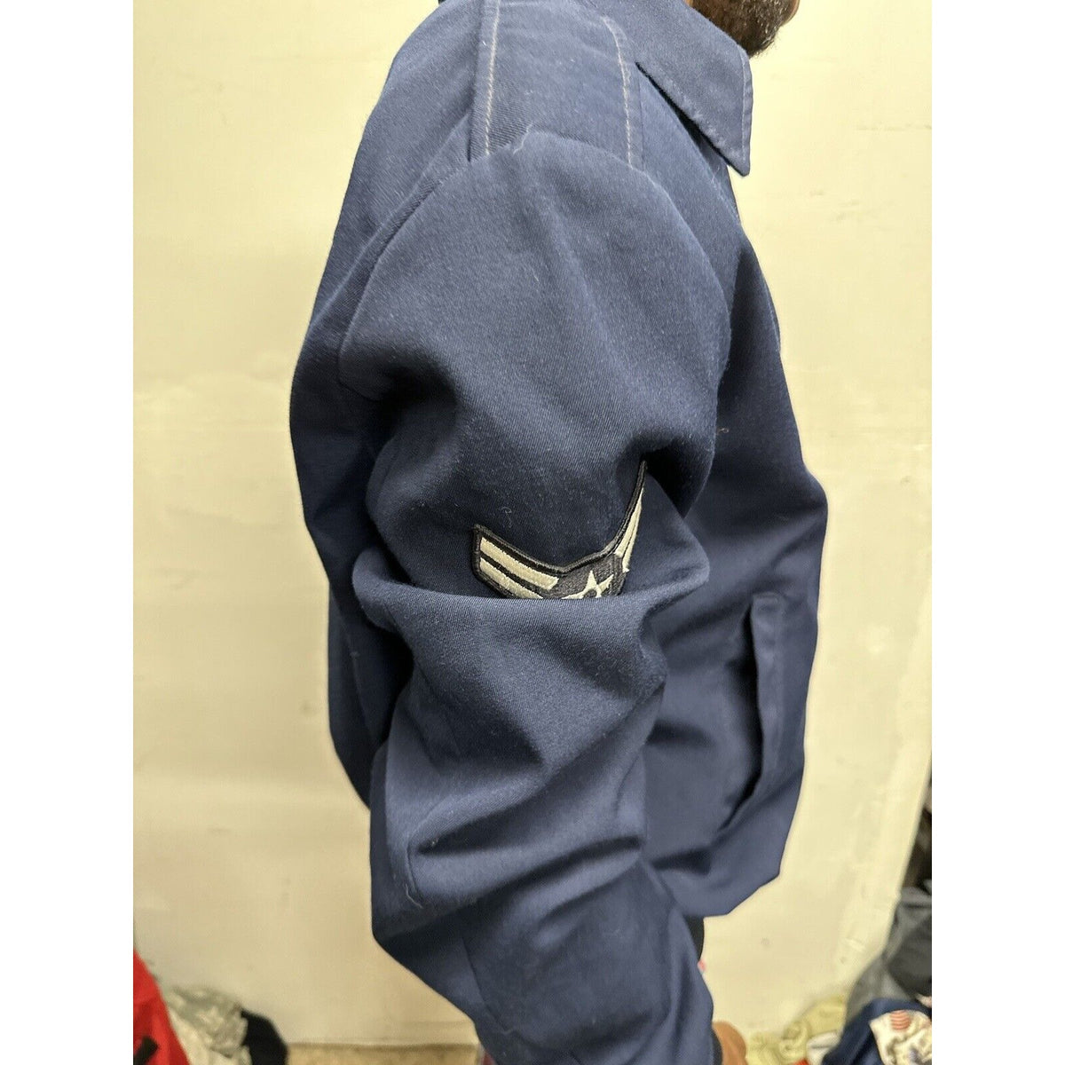 Men’s Air Force USAF Jacket Liner Missing DSCP 40XL Blues Uniform