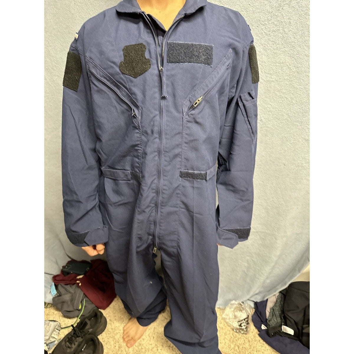 Men’s Dark Blue Strategic Air Command Missile Crew Coverall Uniform Suit