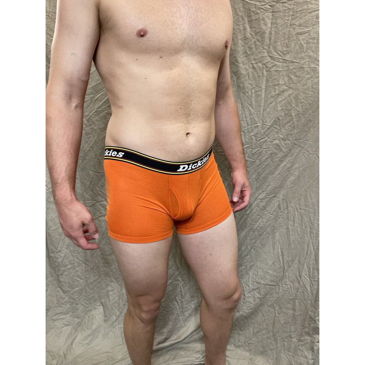 men's dickies Orange boxer briefs size small