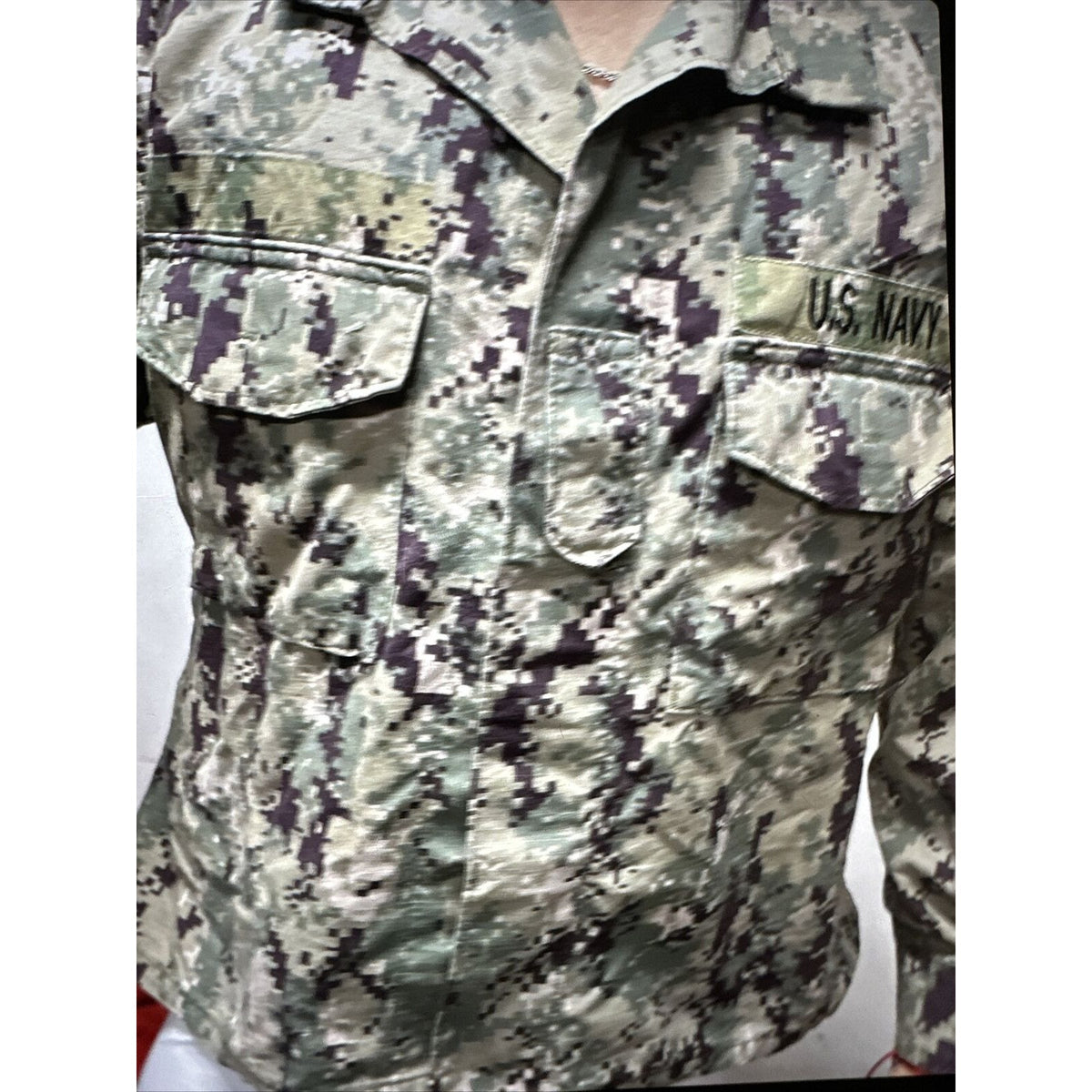 Men’s US Navy Medium XX-Short Too Blouse Uniform