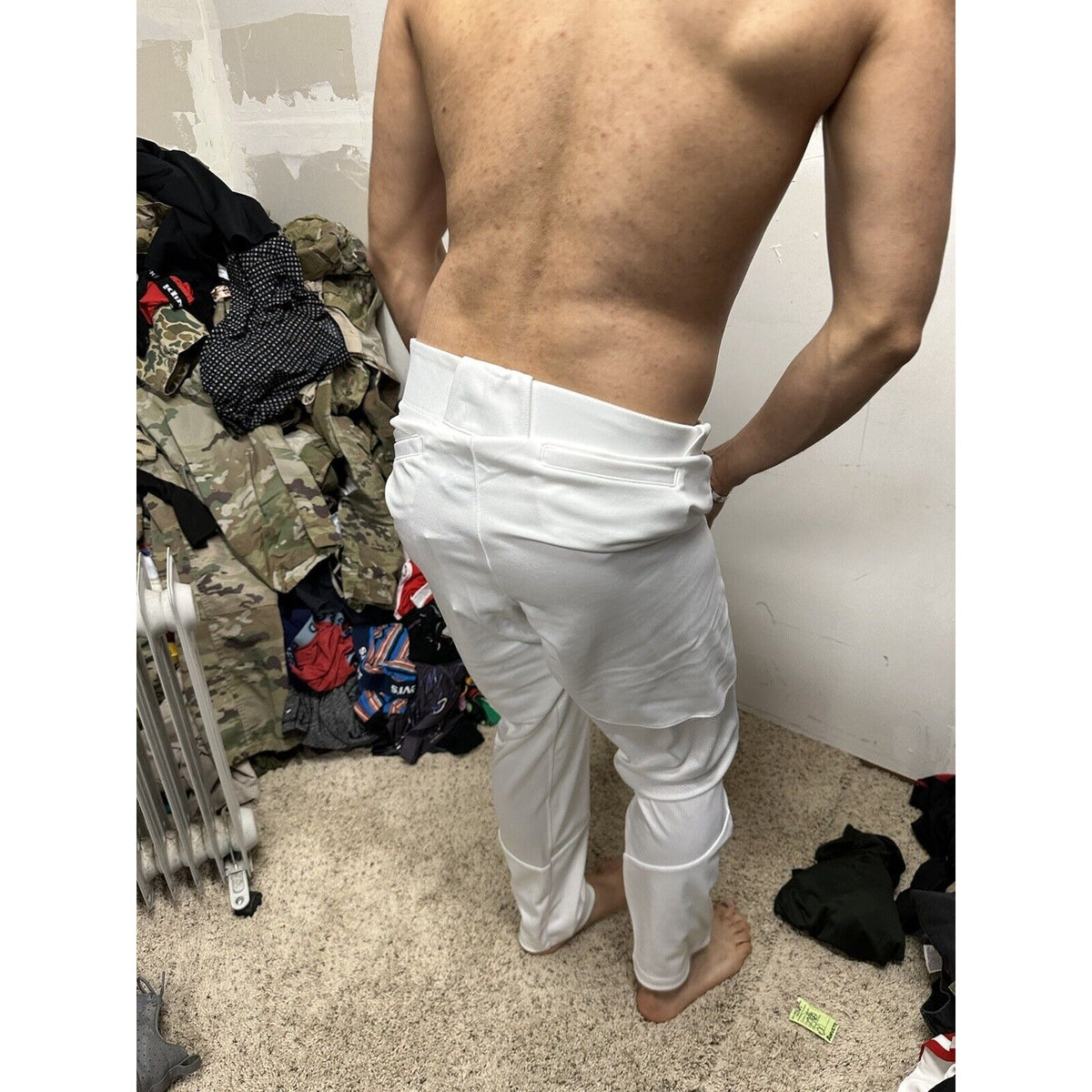 Men’s team Nike White baseball Pants Medium