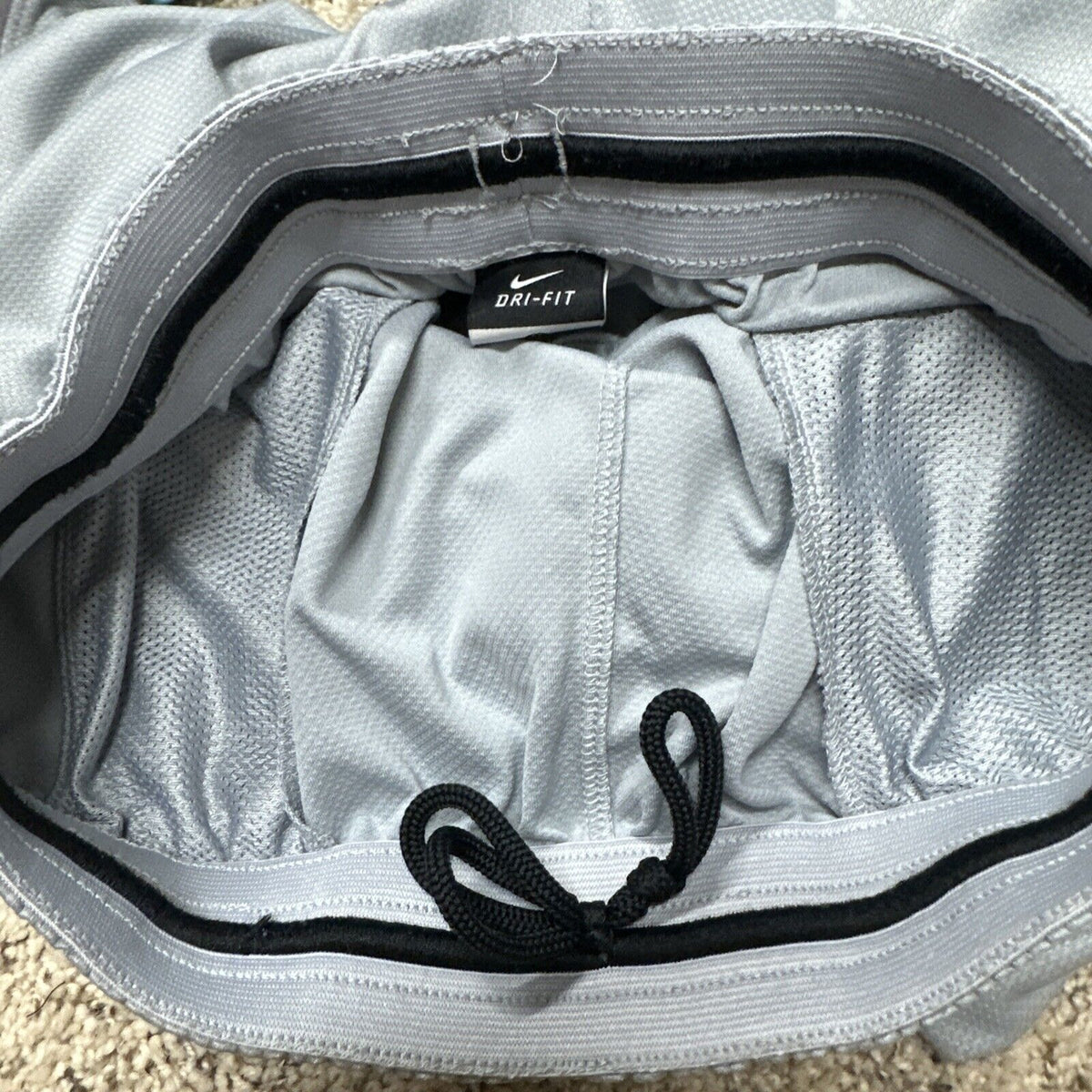 Men’s Gray Dri Fit Nike Medium Athletic Shorts With Pockets