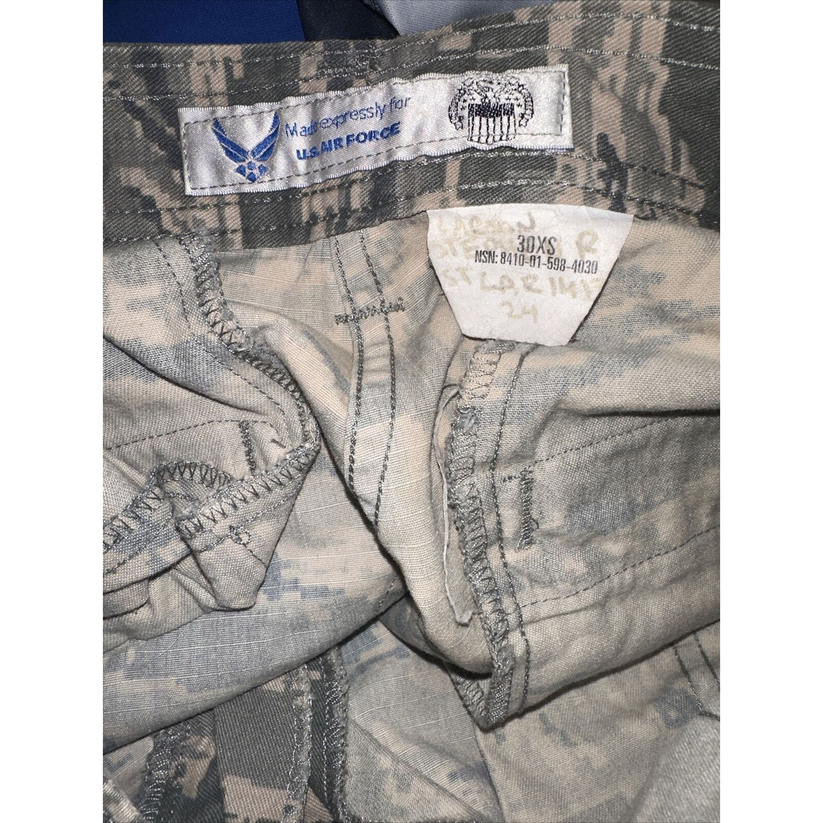 Men’s Abu Air Force Airman Battle Uniform Pants 30 XS Civil Air Patrol