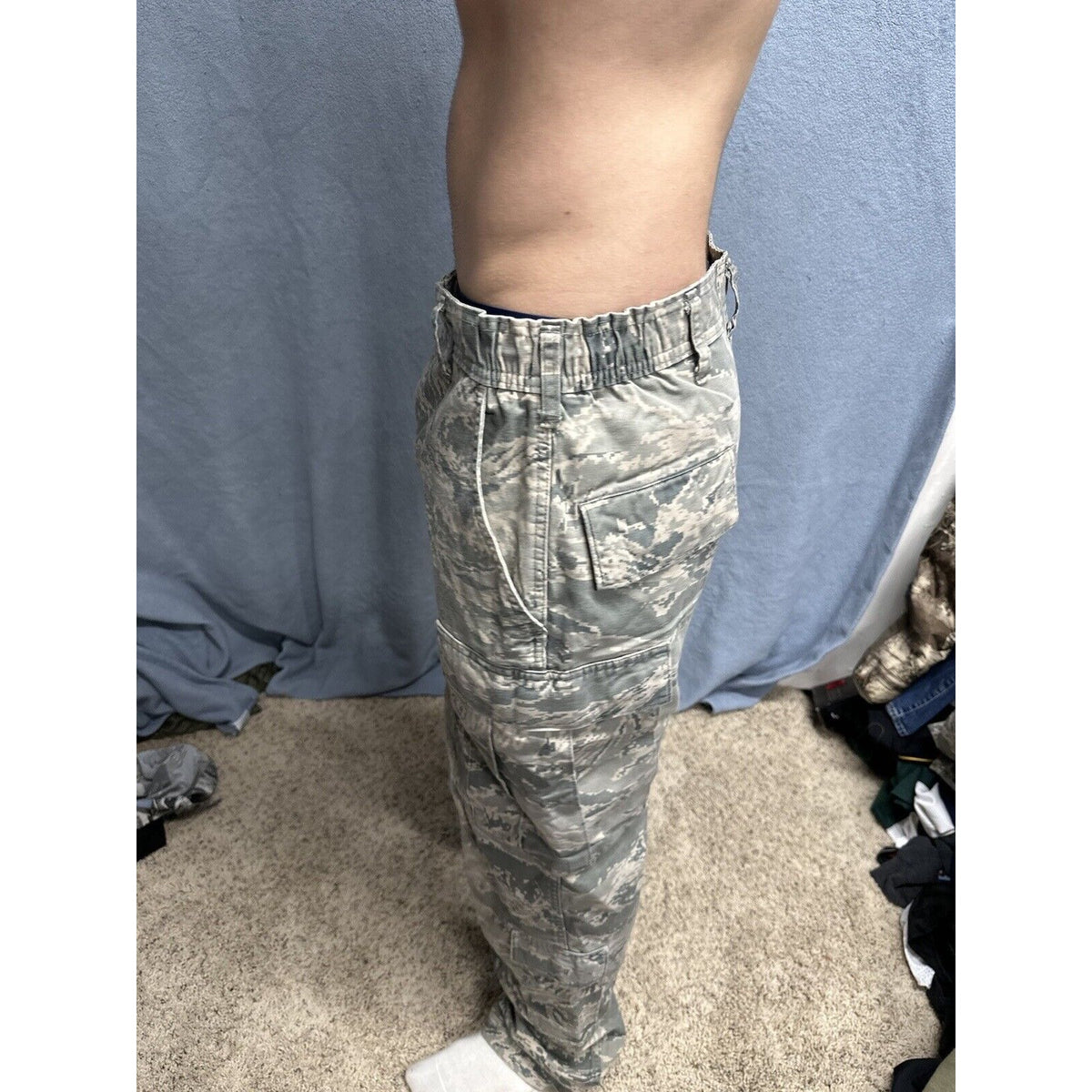 Men’s Airman Battle Uniform Abu USAF Air Force Pants Civil Air Patrol 34S