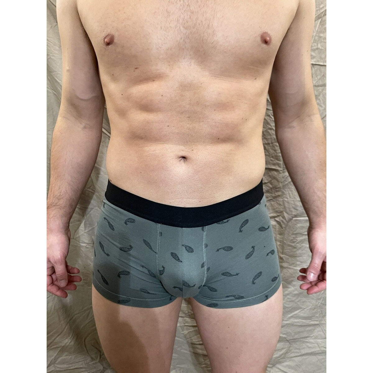 men's green H&M small boxer briefs
