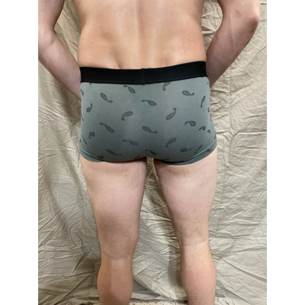 men's green H&M small boxer briefs
