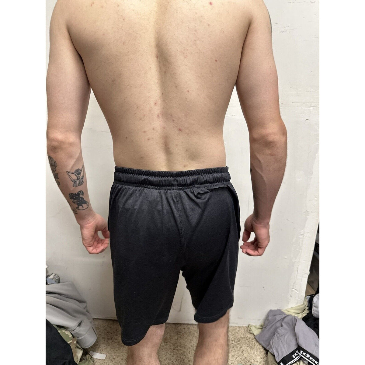 Men’s Black Medium Reebok Shorts With Pockets