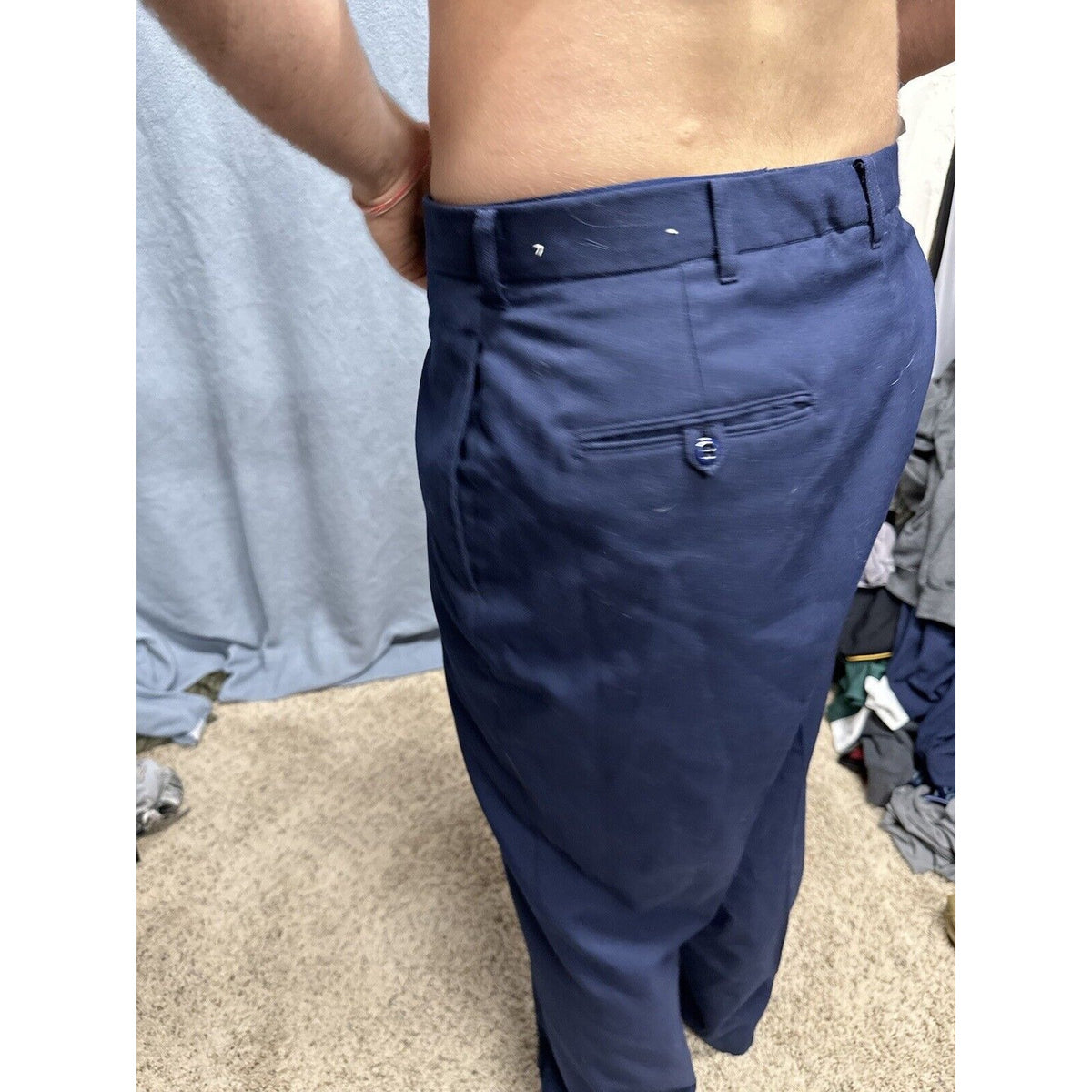 Men’s USAF USSF Trousers Uniform Blues Pants 38L