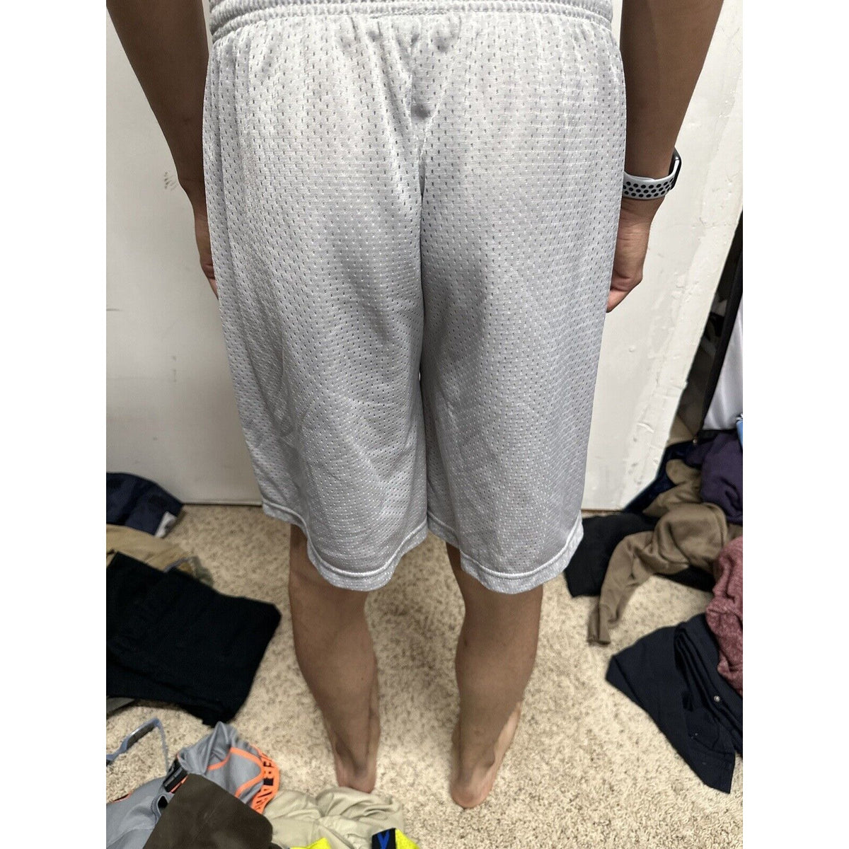 Men’s Silver Medium Badger Sport University Of San Diego Torreros Shorts