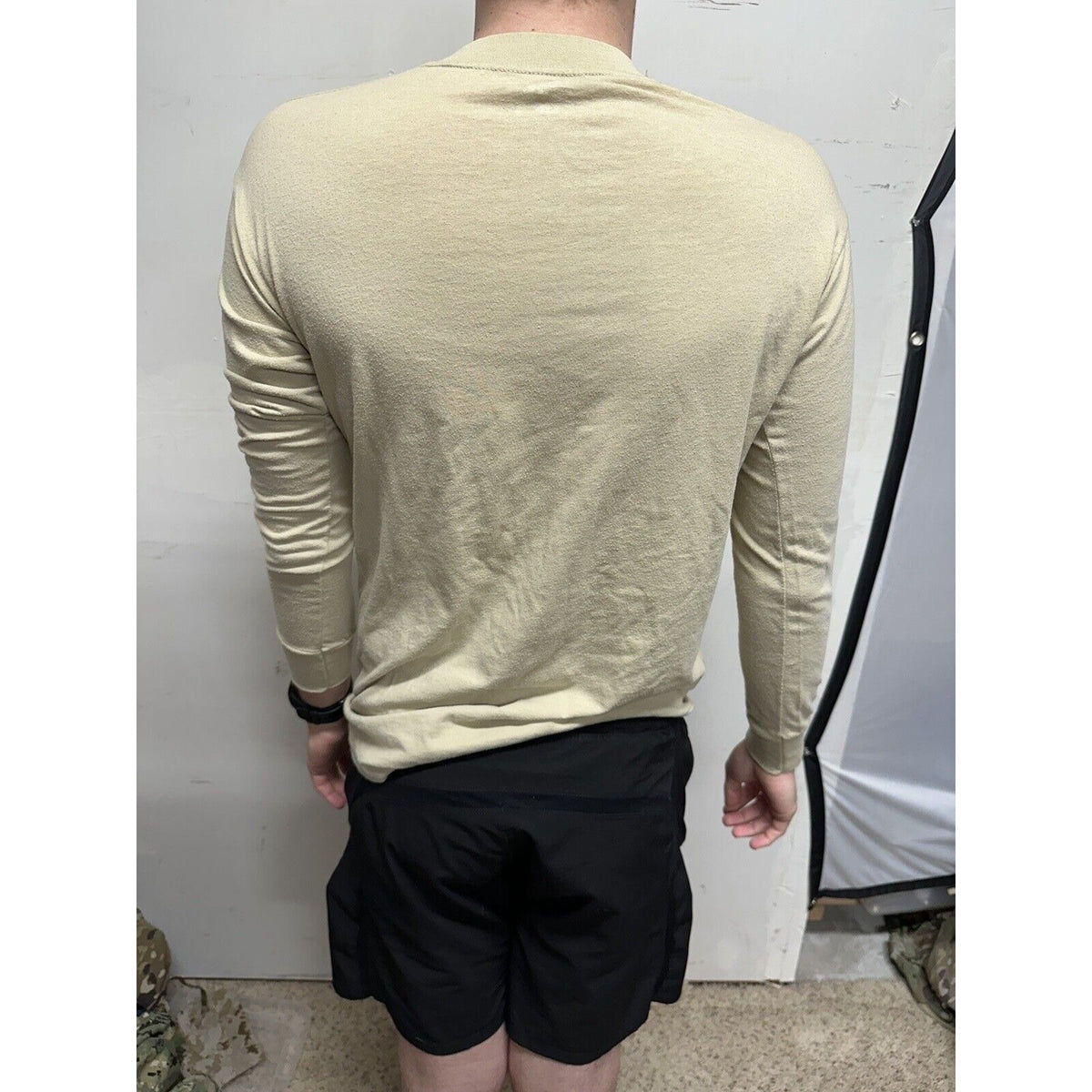 Men’s Tan duke Medium Long Sleeve Civil Air Patrol Uniform Shirt