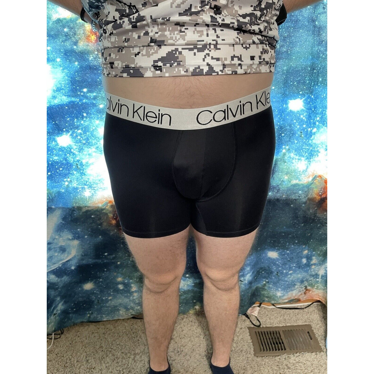 men's calvin klein black compression shorts XL Extra Large