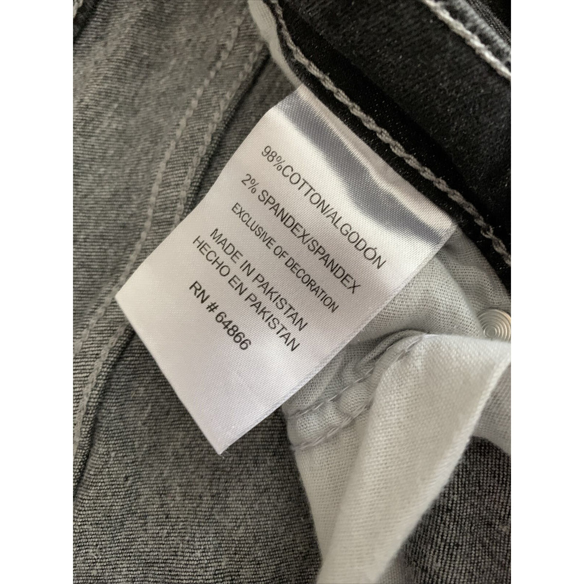 Men’s Modern Culture Premium Denim Black Jeans 34 X 30