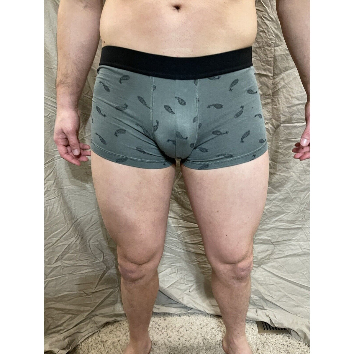 men's green H&M small boxer briefs