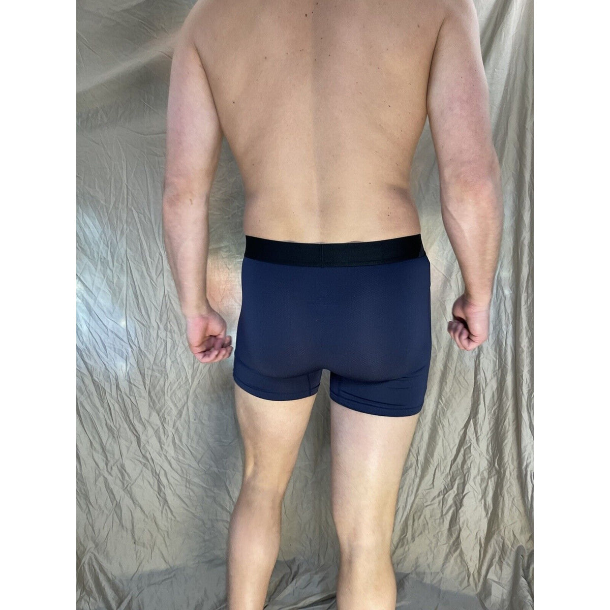 men's Dark Blue  volcom XL athletic compression boxer briefs