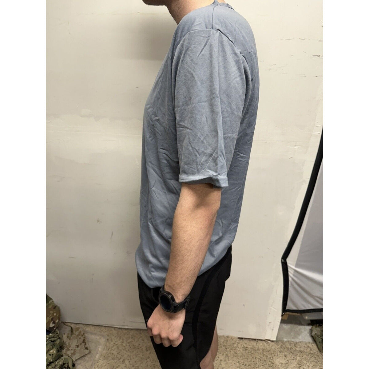 Men’s TKO Large Gray Short Sleeve Tshirt  polyester