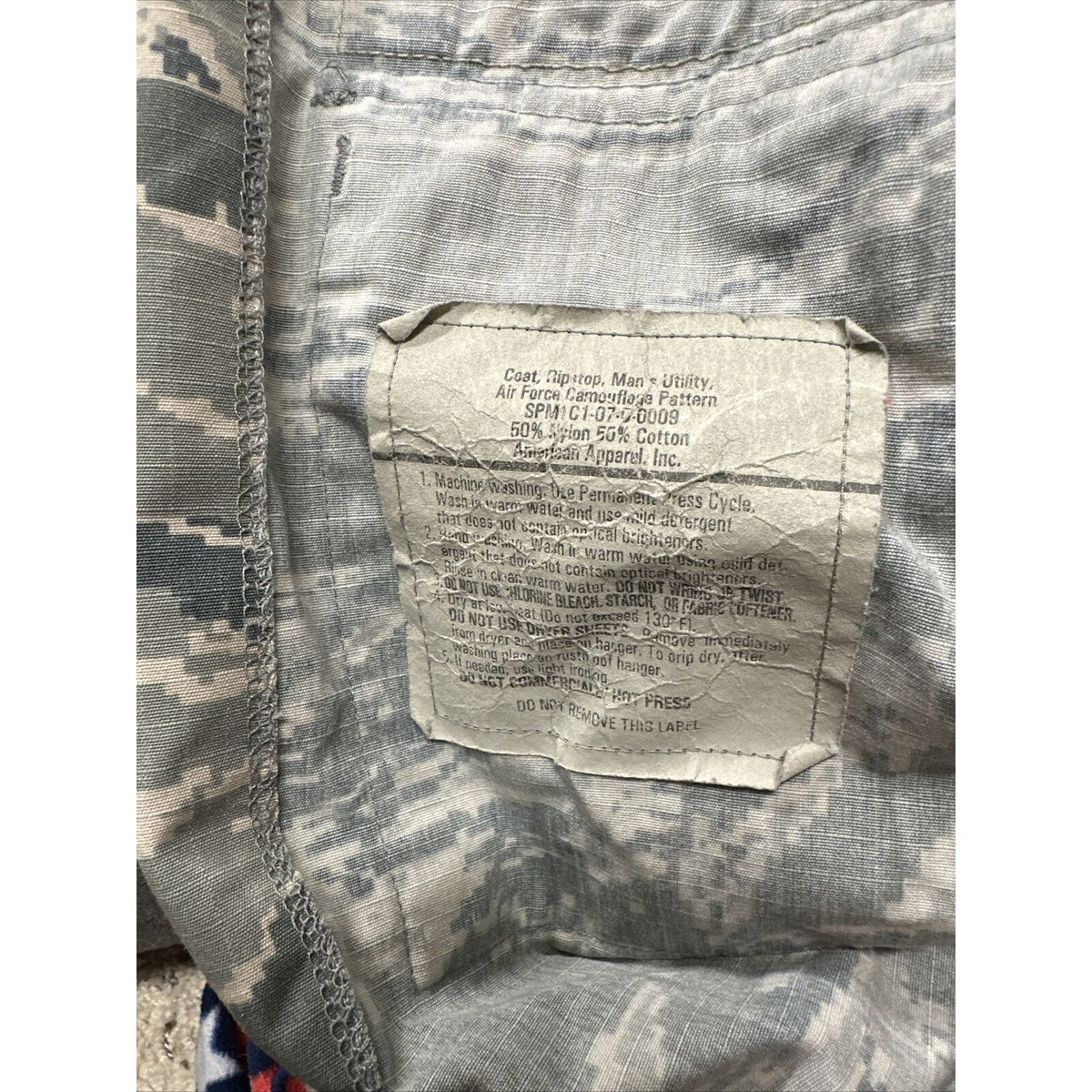 Men’s 36XL Airman Battle Uniform Abu USAF Civil Air Patrol Top Coat Blouse