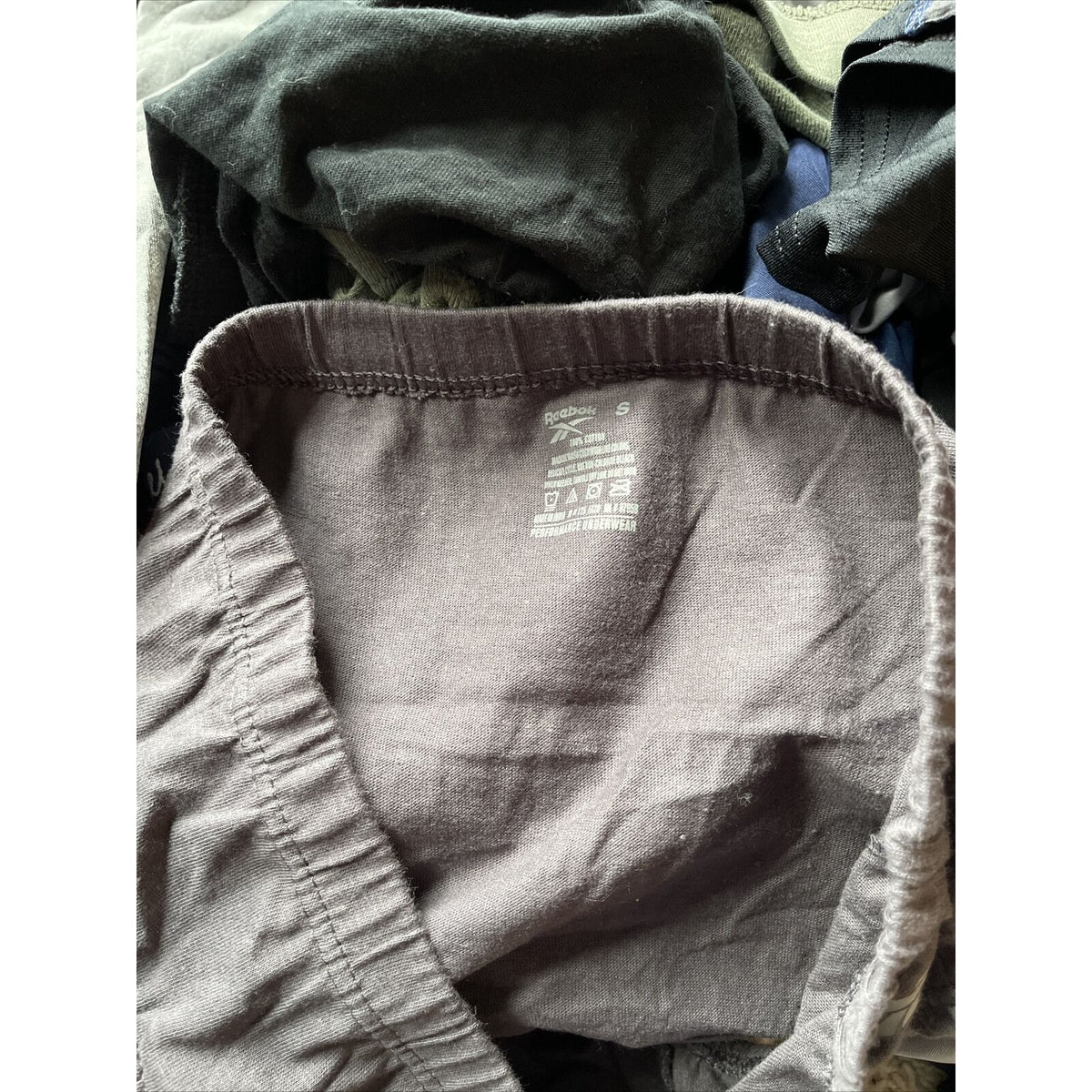 men's reebok small dark gray briefs athletic cut New And Unworn