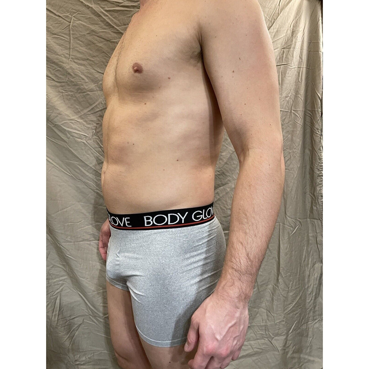 men's gray Body Glove Boxer Briefs Small
