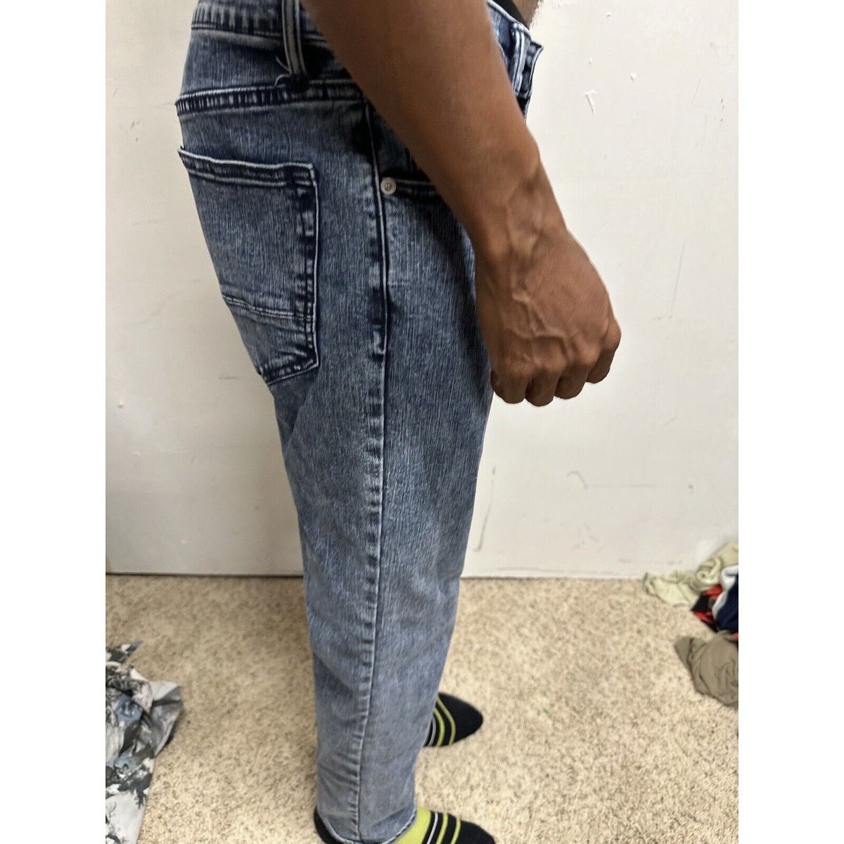Men’s Blue Arizona Jeans 31x32 Straight Advanced Flex 360