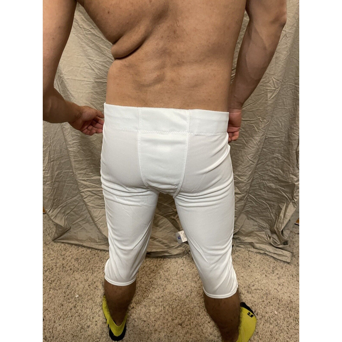 Boy's Youth XXL Russell Athletic White Football pants