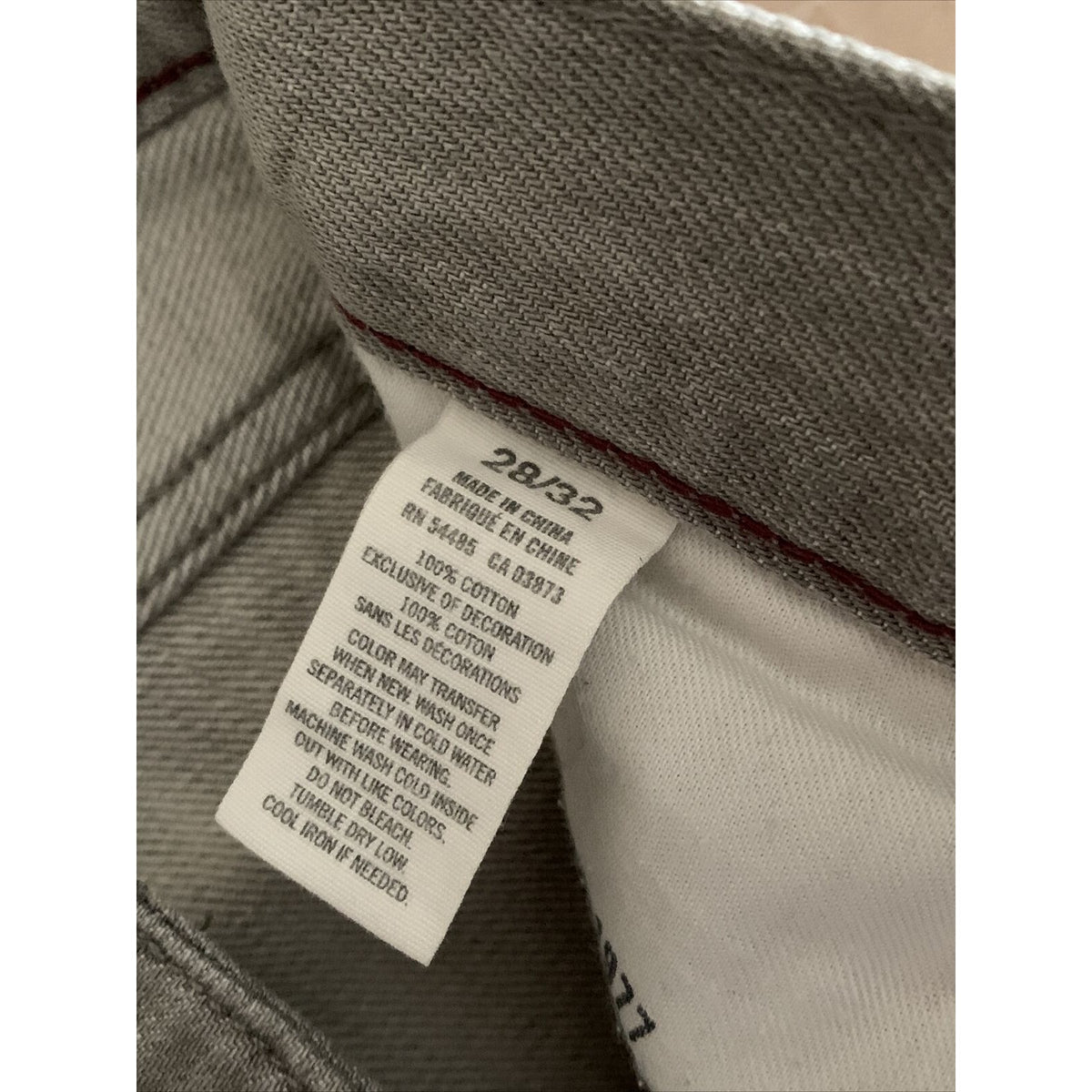 Mens American Eagle Outfitters Slim Straight 28x30 Tan Jeans Denim