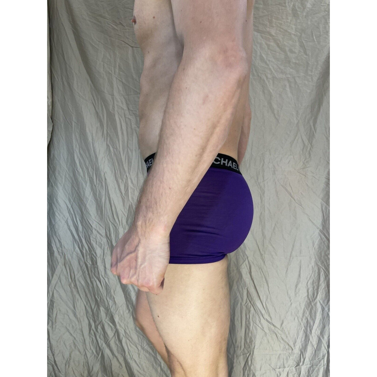men's michael kors stretch factor pride boxer briefs Purple Medium