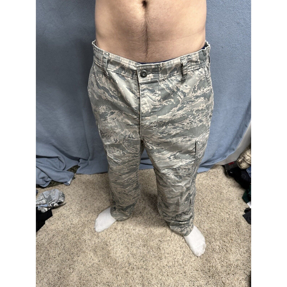 Men’s Airman Battle Uniform Abu USAF Air Force Pants Civil Air Patrol 34S