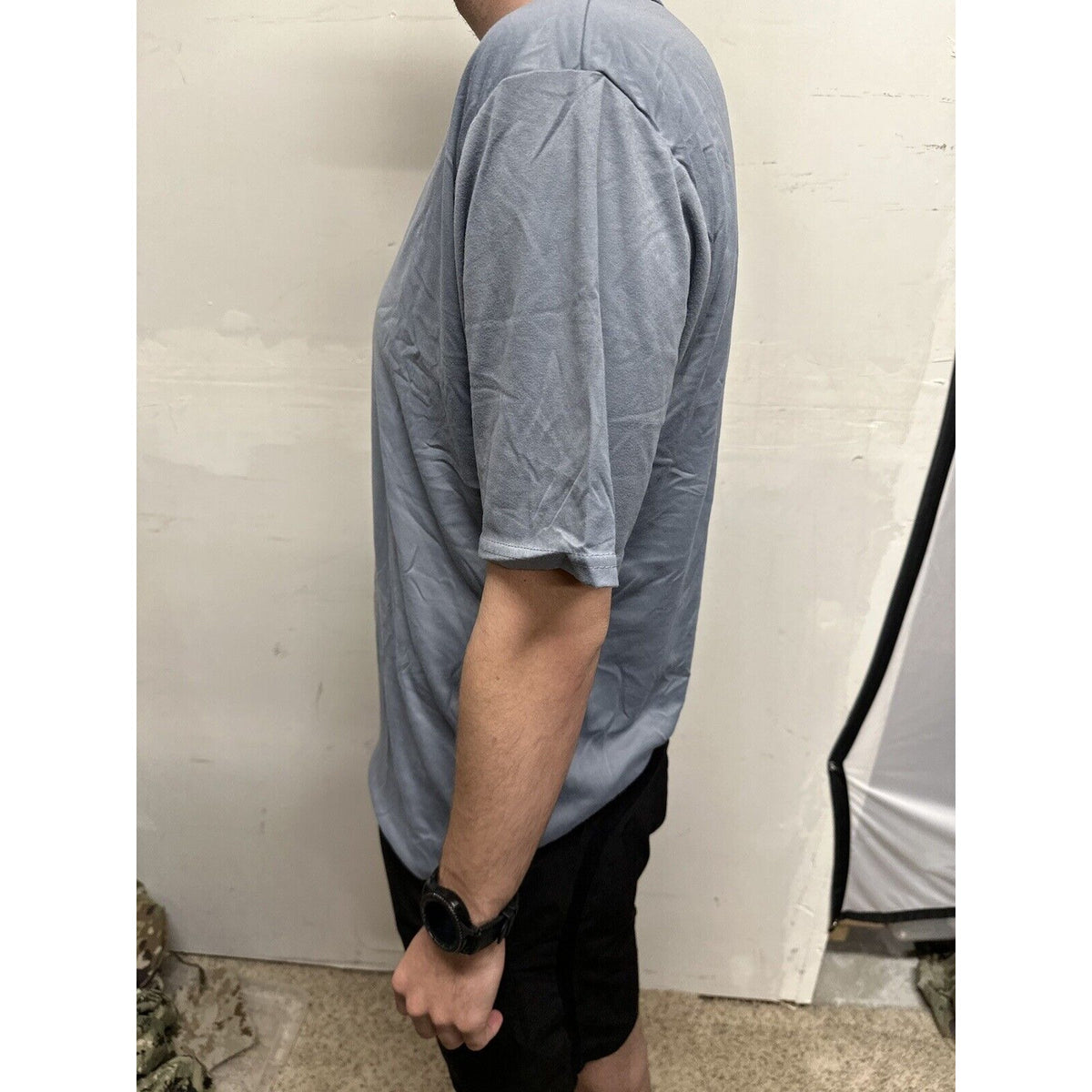 Men’s TKO Large Gray Short Sleeve Tshirt  polyester