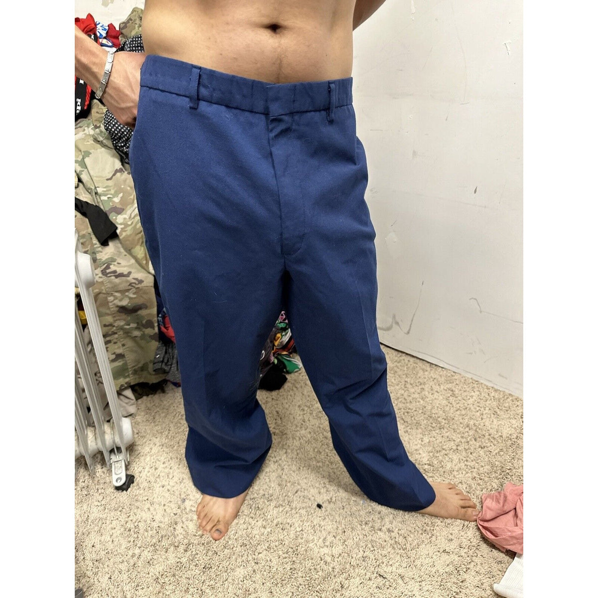 Men’s USAFA Air Force Academy Cadet Trousers Uniform Pants 37R