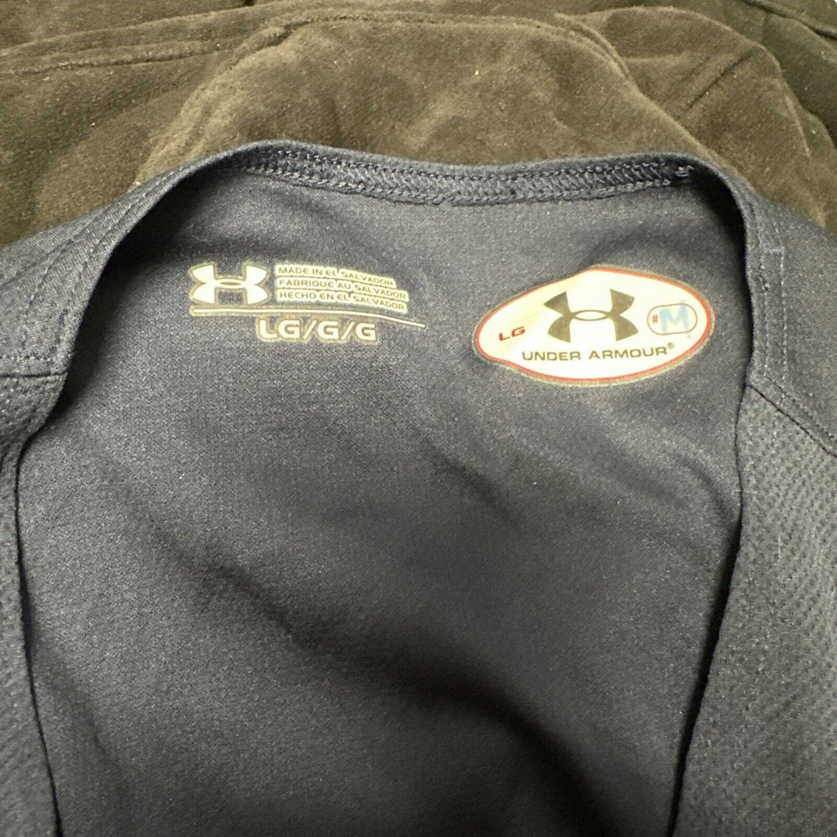 Men’s Blue Under Armour Muscle Shirt Tank Top Shirt Large