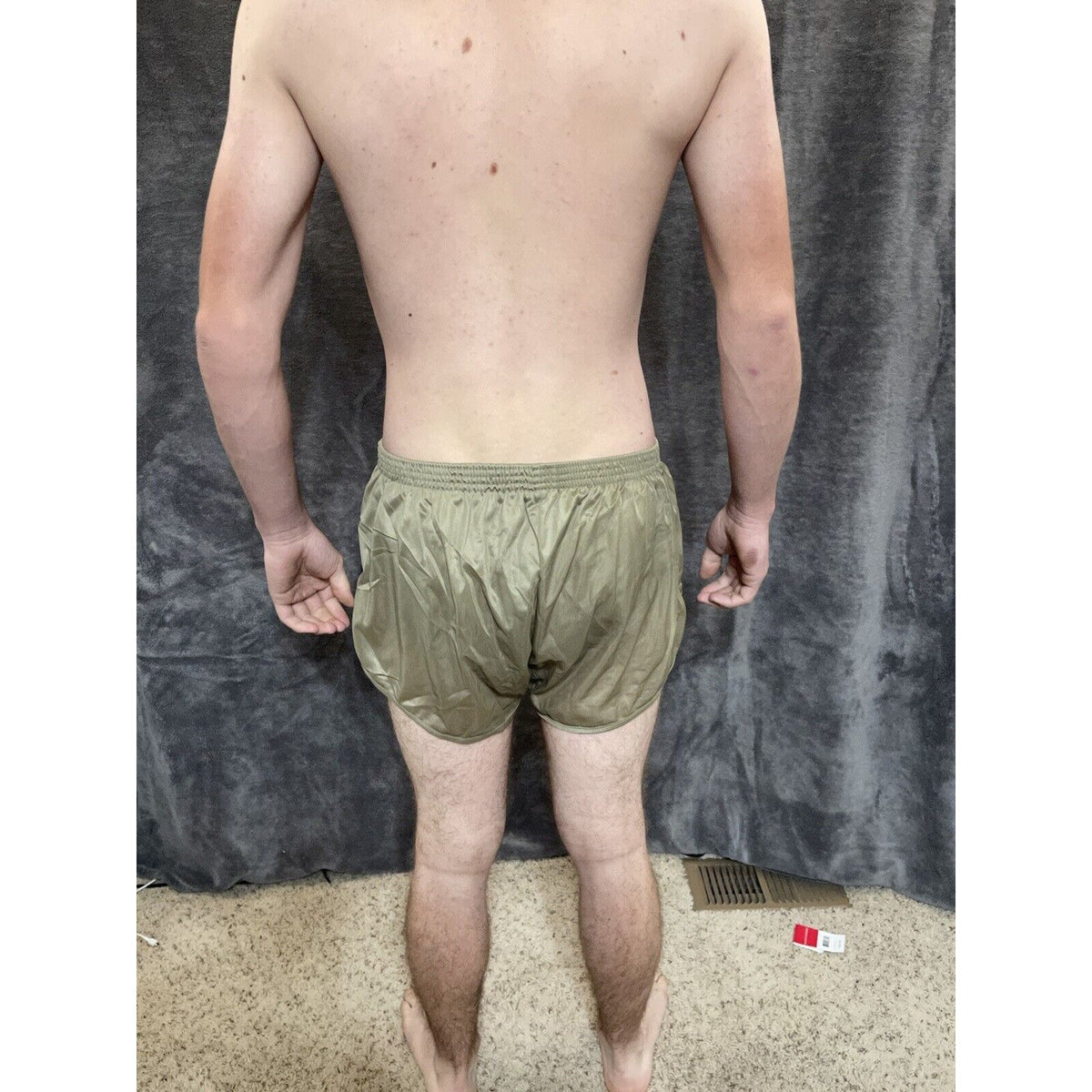 men's soffe ranger panties tan athletic Silkies shorts Medium